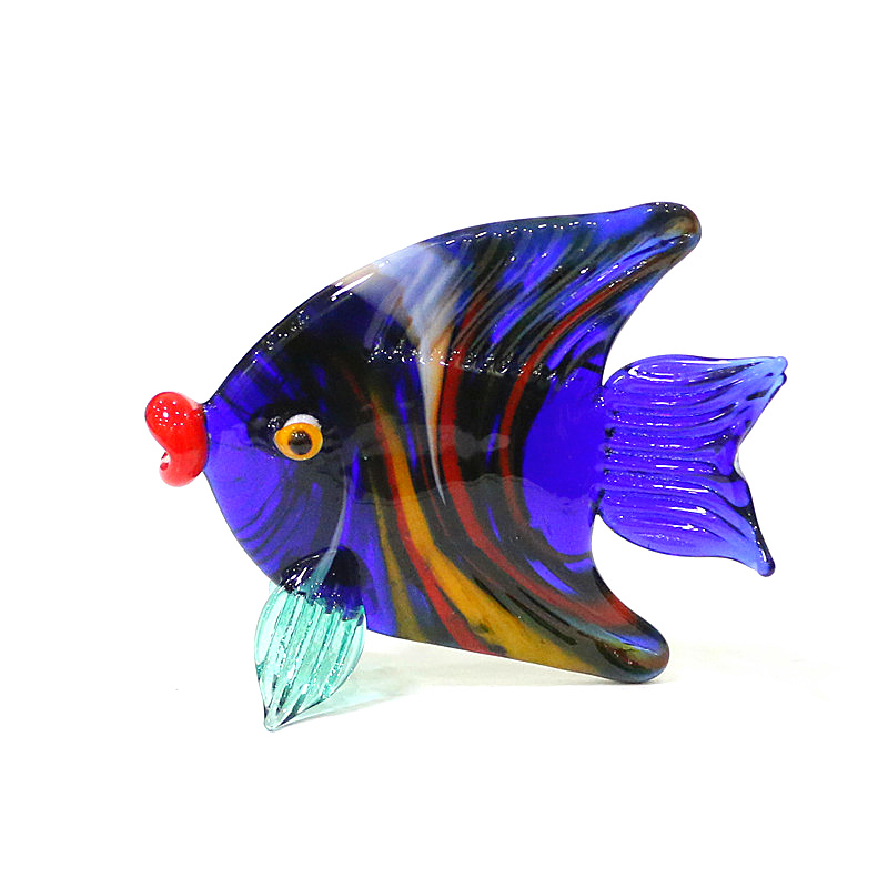 Mini estatuetas de vidro muran - Aquarium Marine Color avaliação e preço