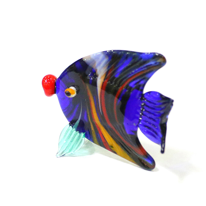 Mini estatuetas de vidro muran - Aquarium Marine Color avaliação e preço