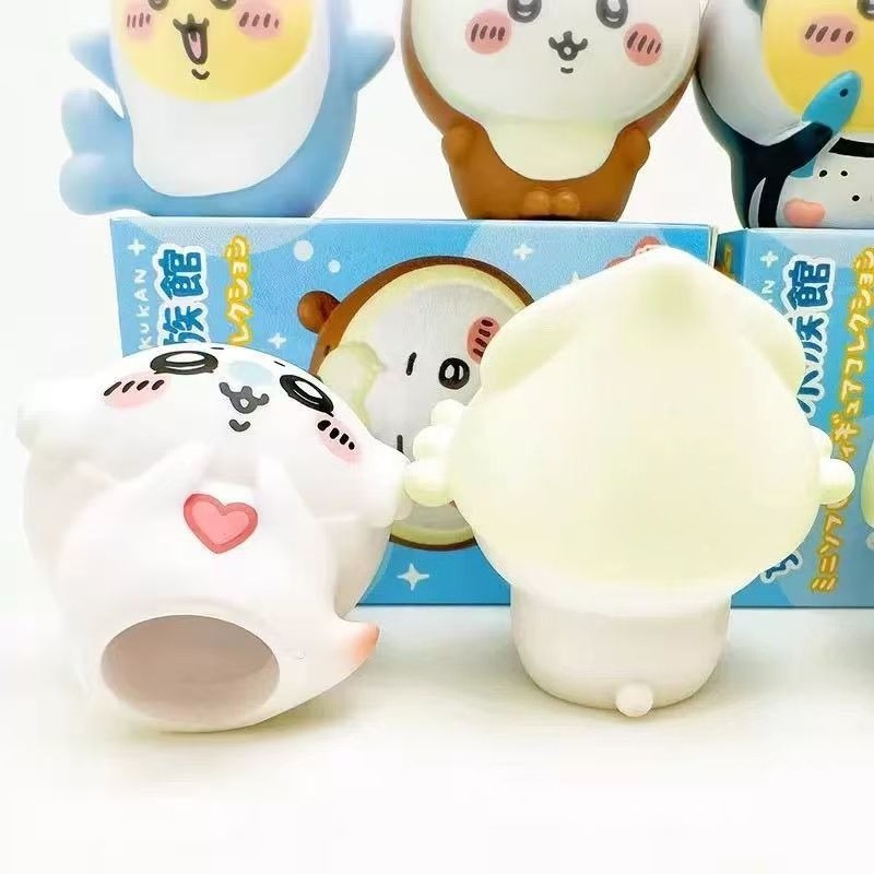 8 peças/caixa Figuras Kawaii C - Marine Aquarium Kit avaliação e preço