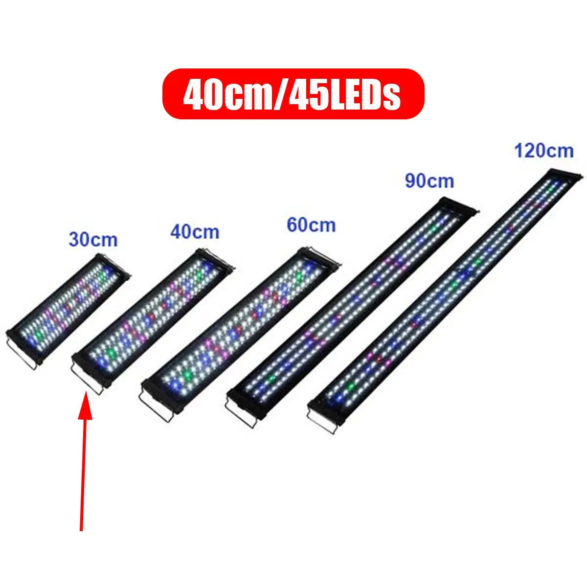 Multi-Color LED Aquarium Light - Aquarium Marine Color avaliação e preço