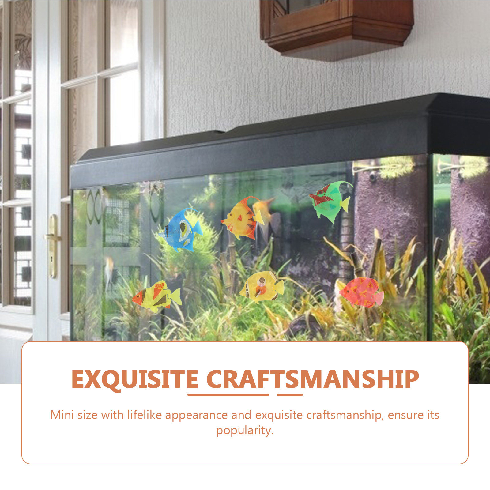20 Peças de Peixes Tropicais S - Aquarium Marine Color avaliação e preço