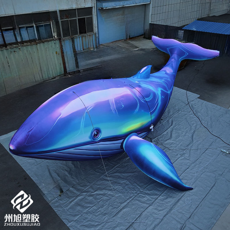 Baleia azul inflável, usada co - Marine Life Aquariums avaliação e preço