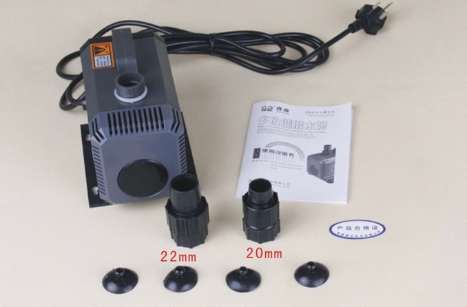 HQB-3000 60W Bomba de água sub - Aquarium Marine Color avaliação e preço