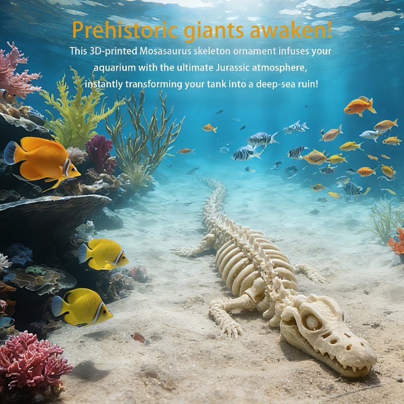 1 Peça de Esqueleto Realista d - Marine Aquarium Used avaliação e preço