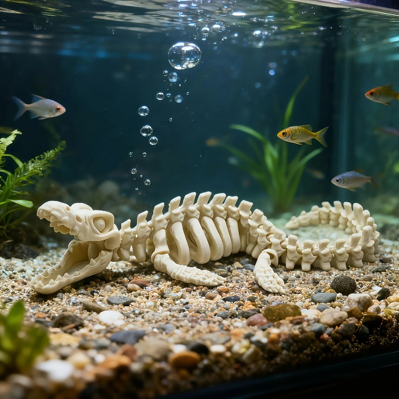 1 Peça de Esqueleto Realista d - Marine Aquarium Used avaliação e preço