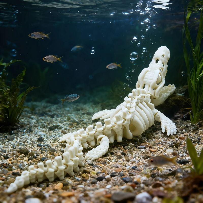 1 Peça de Esqueleto Realista d - Marine Aquarium Used avaliação e preço