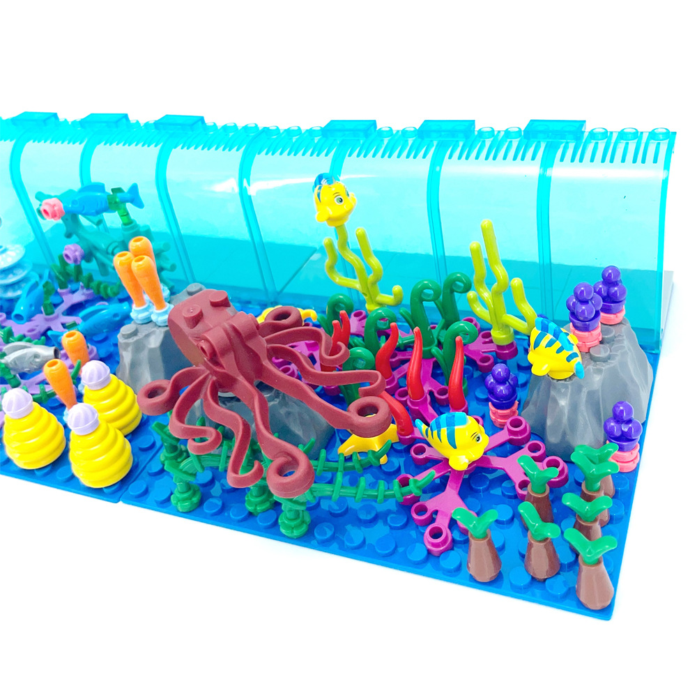 Compatível com LEGO Aquarium C - Aquarium Marine World avaliação e preço