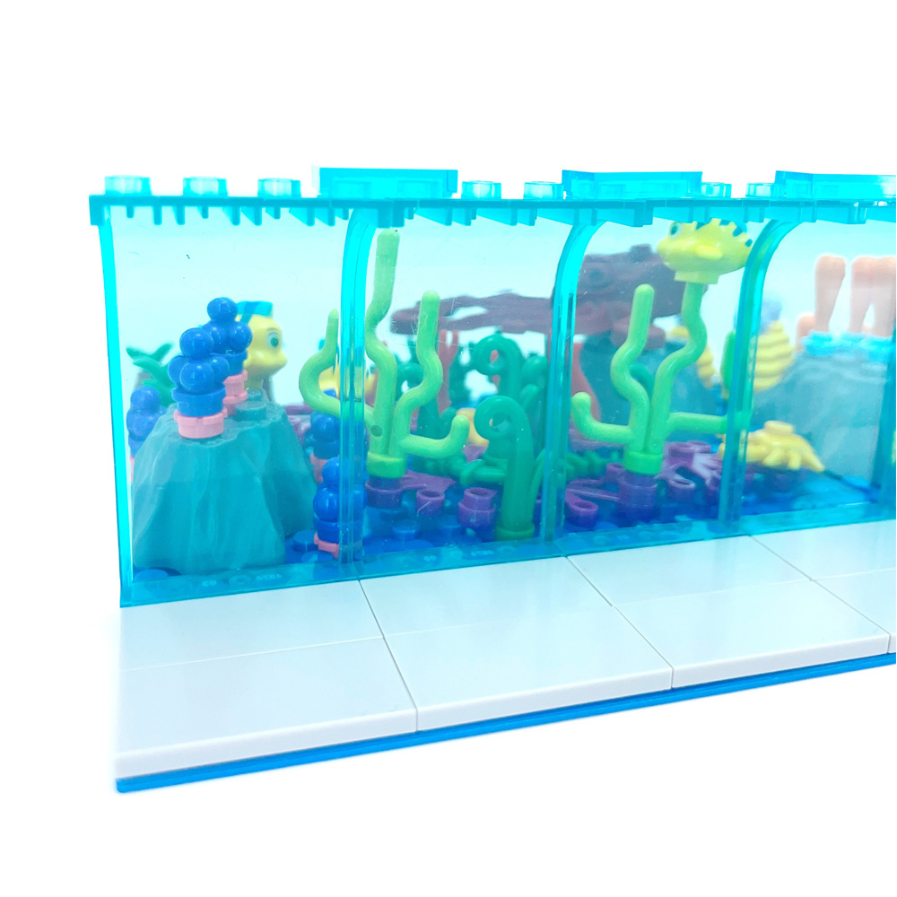 Compatível com LEGO Aquarium C - Aquarium Marine World avaliação e preço
